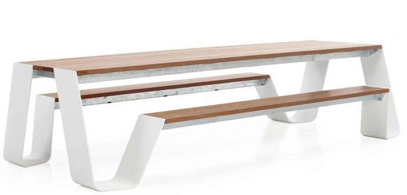 Hopper Picnic Bench Outdoor Extremis